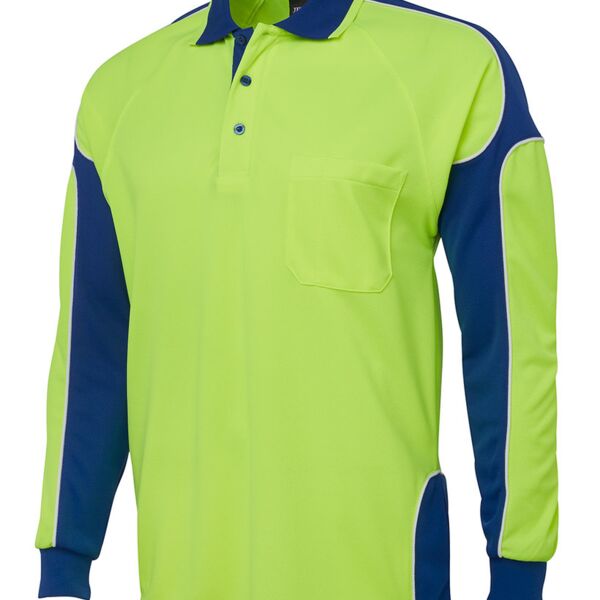 JB's HV 4602.1 L/S Arm Panel Polo Thumbnail